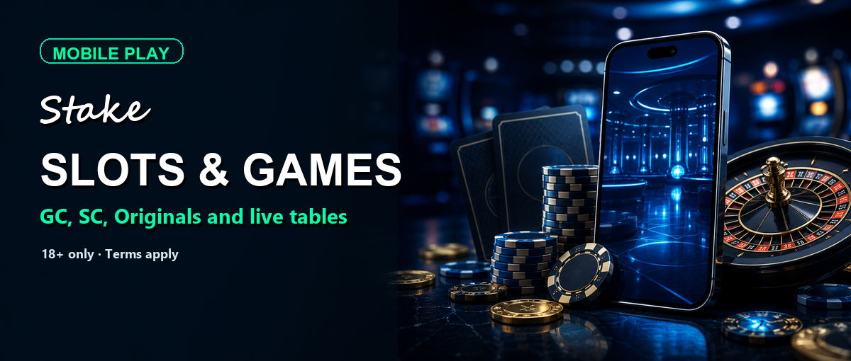 Stake slots and games